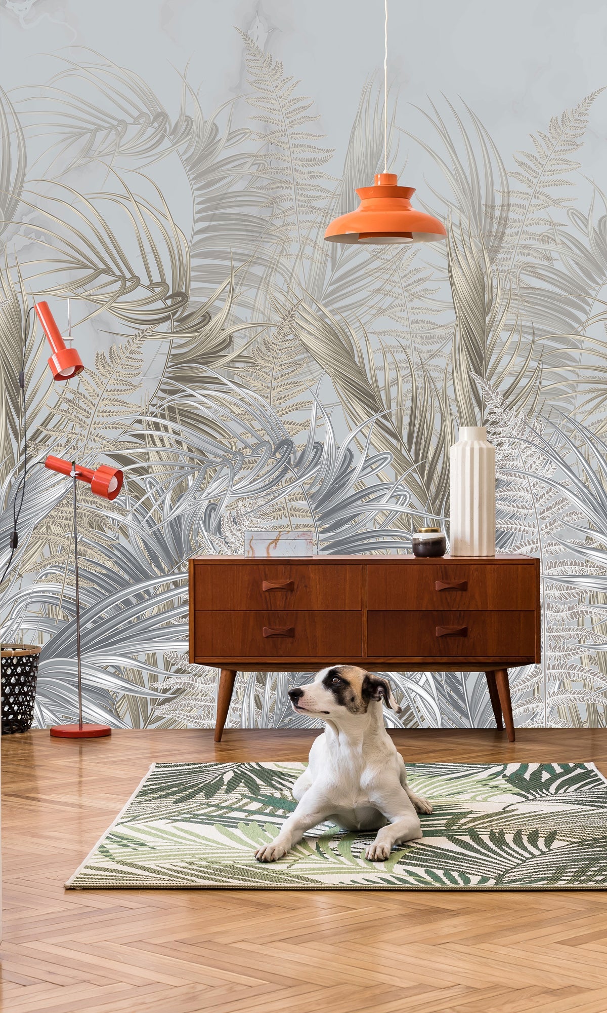 Swaying Palm Leaves Murals MA1244