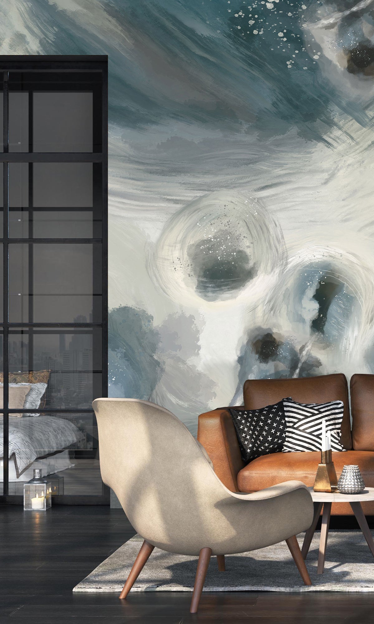 Abstract Bubbles Murals MA1319