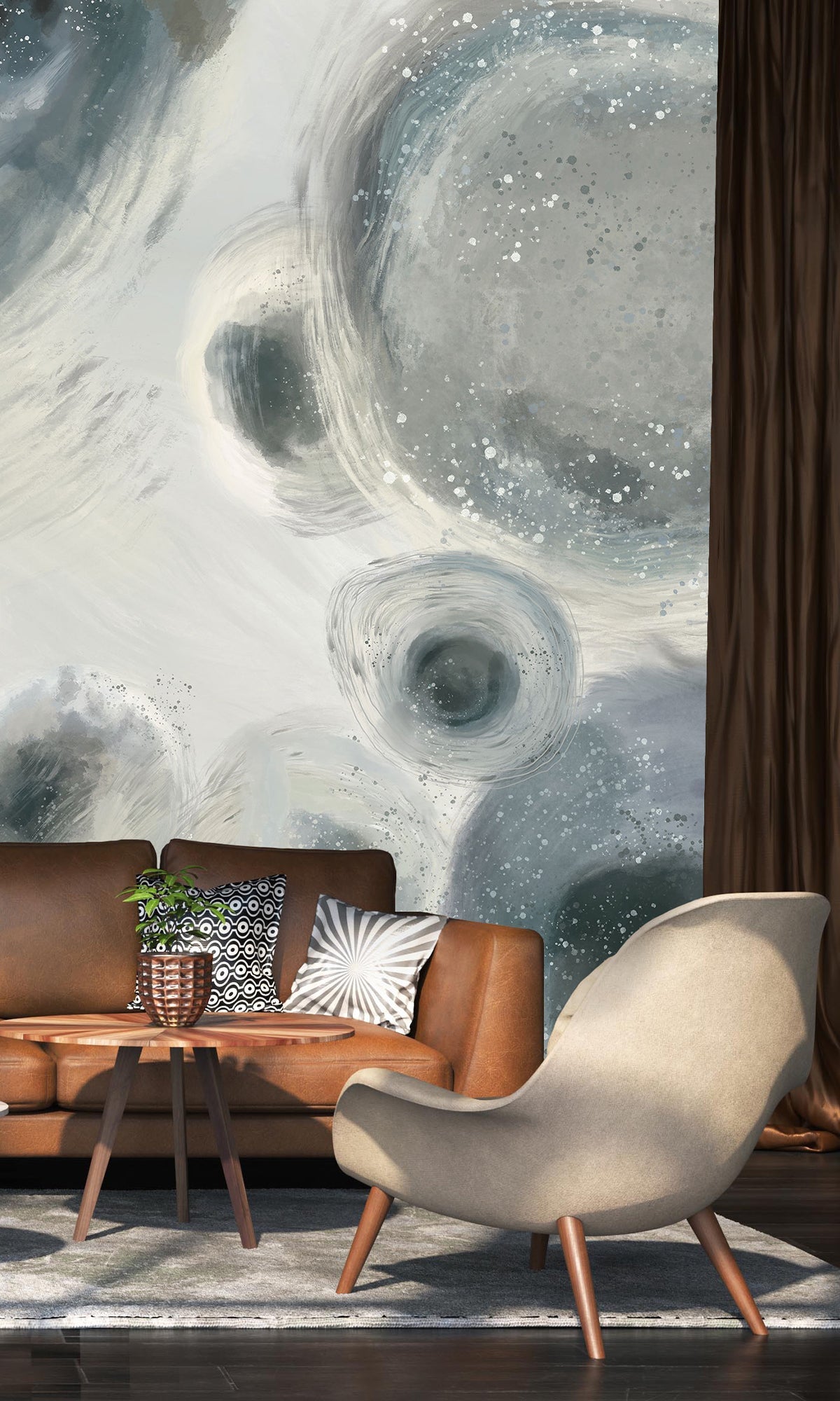 Abstract Bubbles Murals MA1319