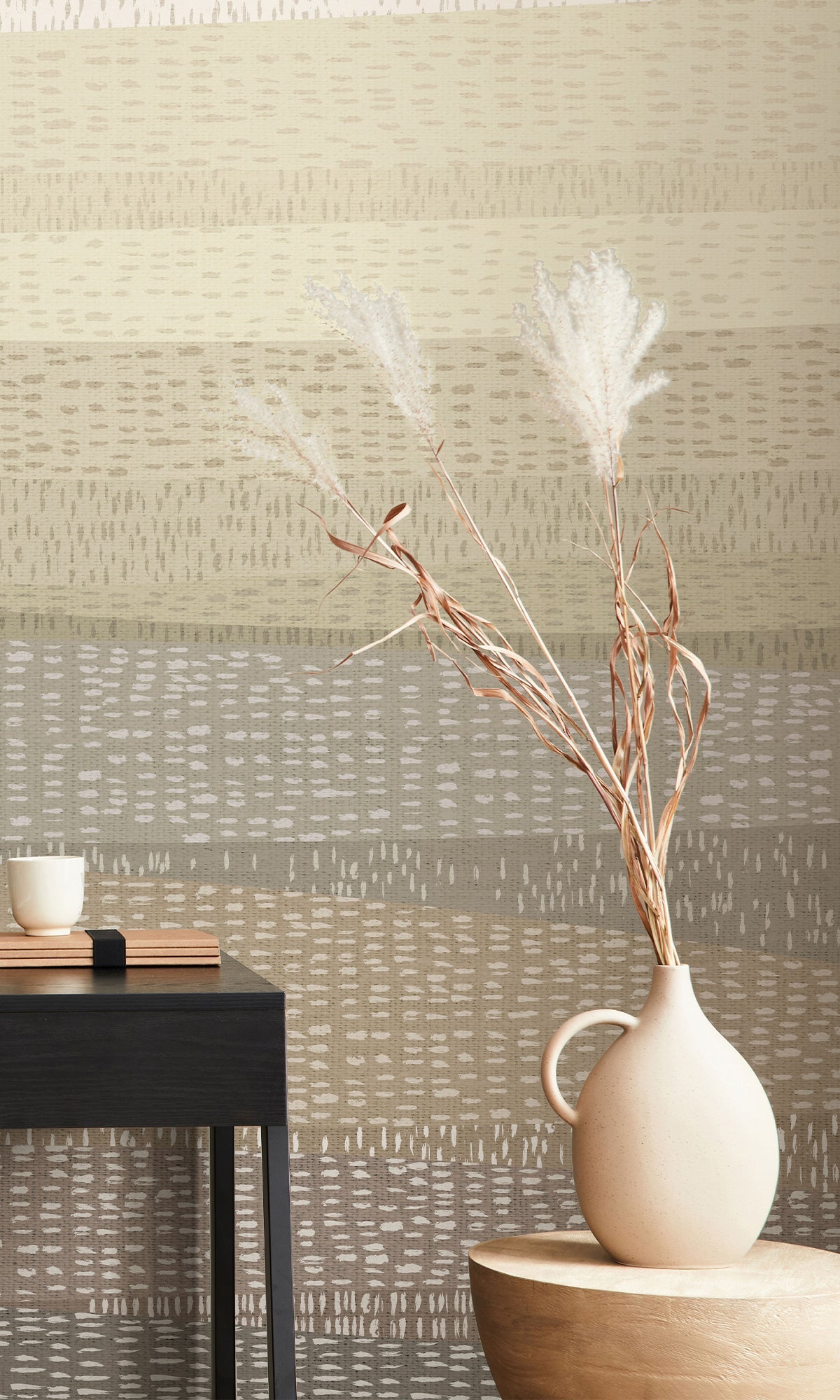 Chalkboard Stripe Collage Murals MA1557