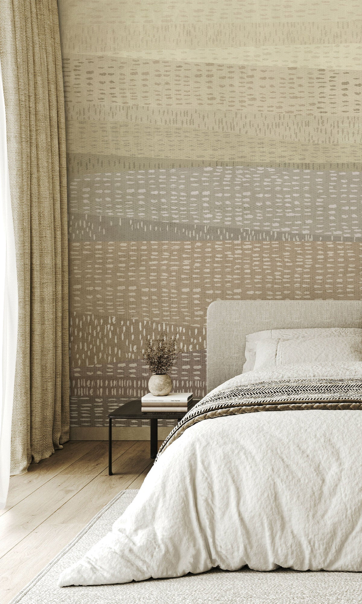 Chalkboard Stripe Collage Murals MA1557