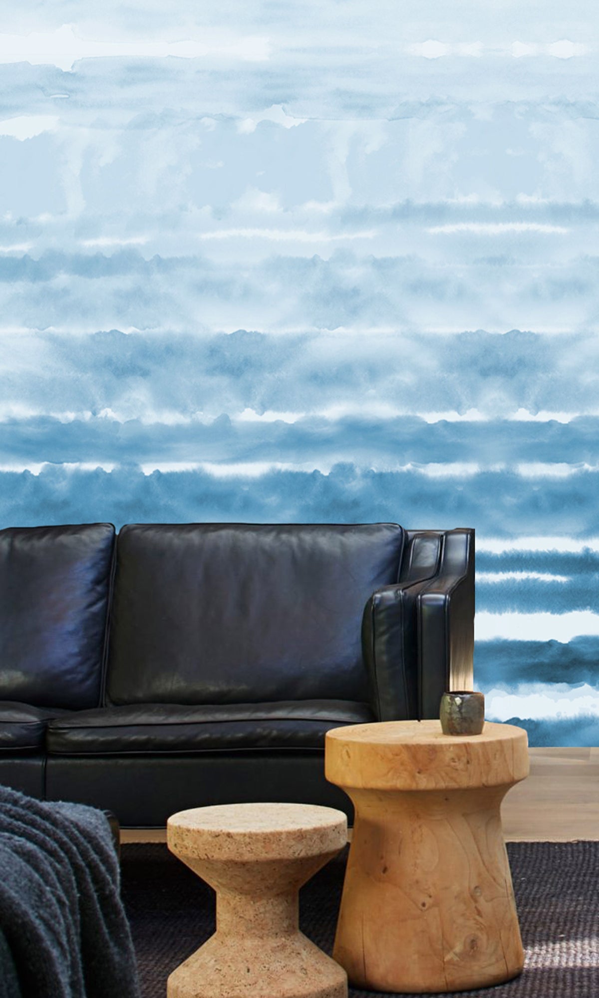 Rolling Abstract Waves Murals MA1624
