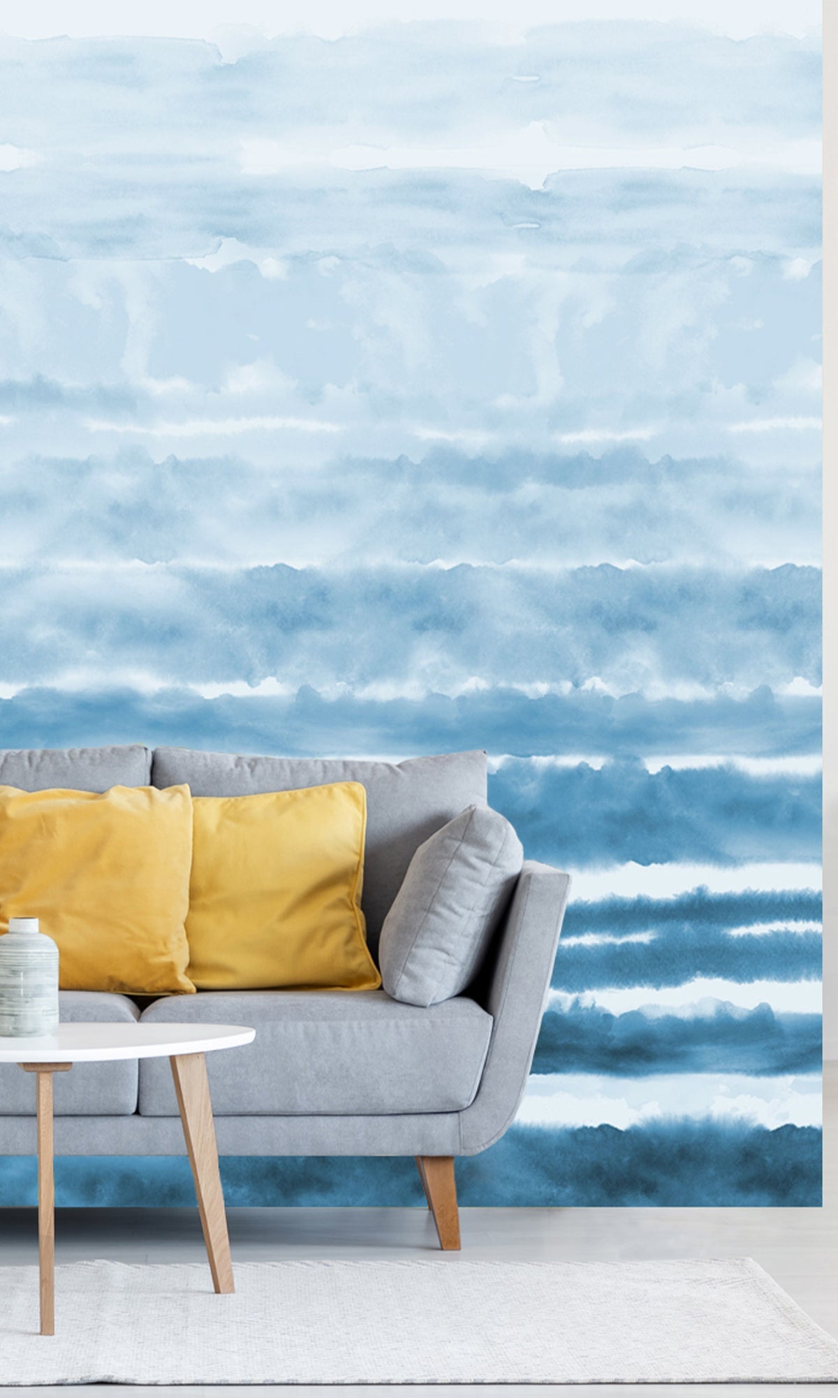 Rolling Abstract Waves Murals MA1624