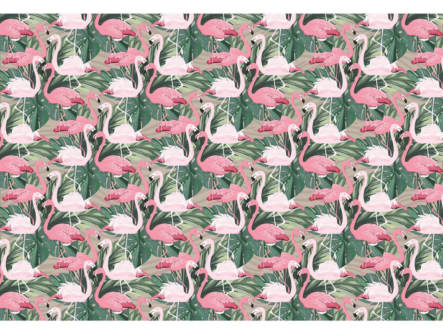 Flamingos by the Beach Murals MA597