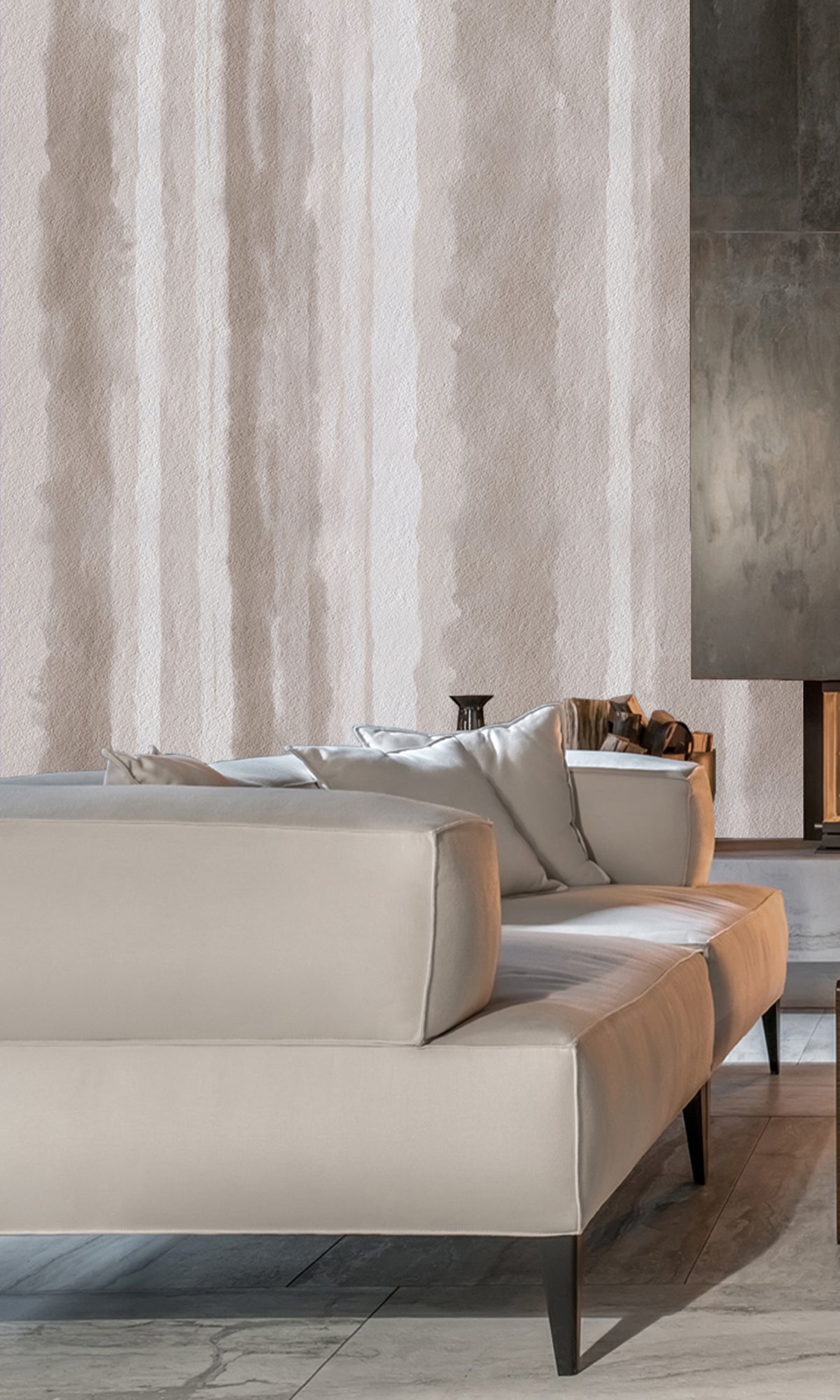 Abstract Painted Stripes Murals MA843