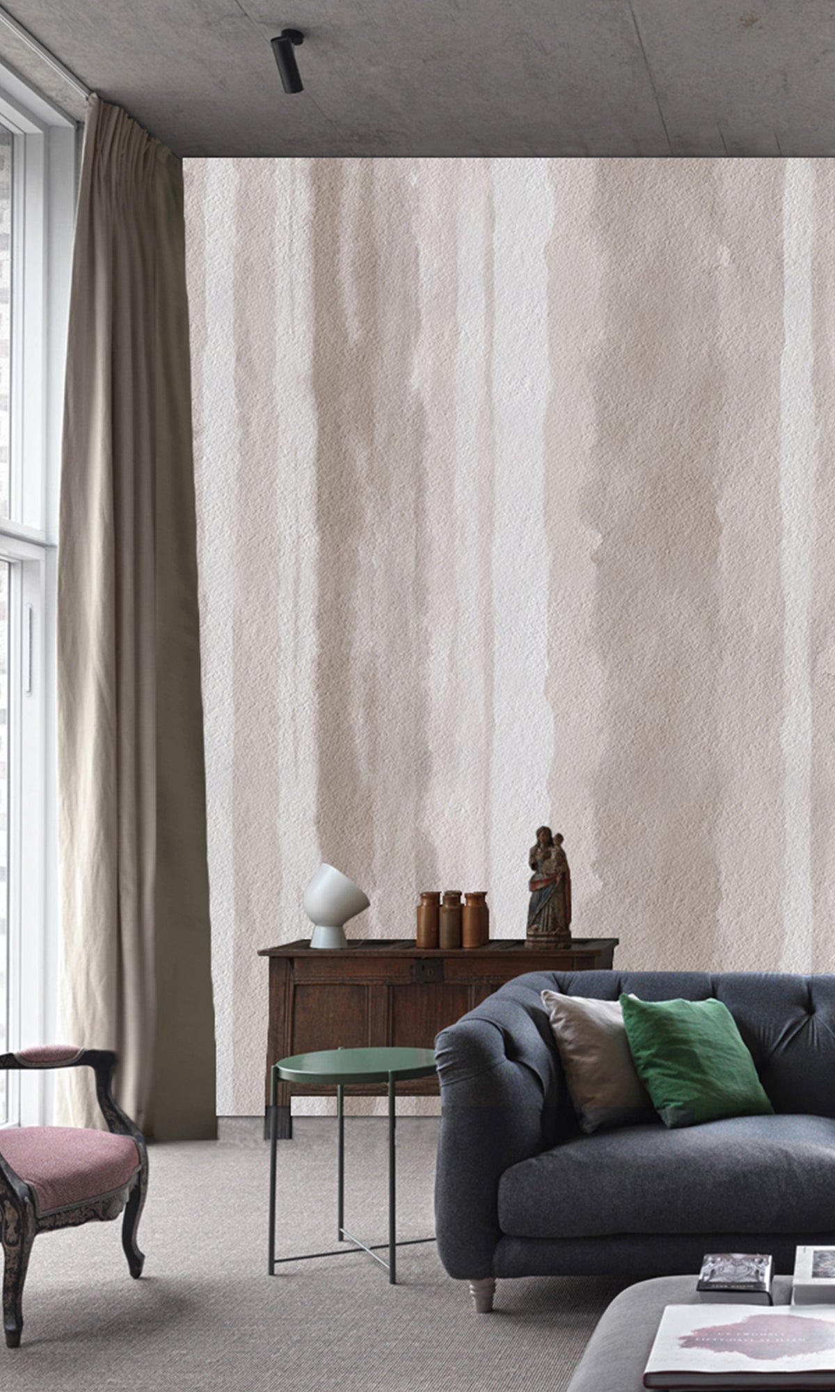 Abstract Painted Stripes Murals MA843