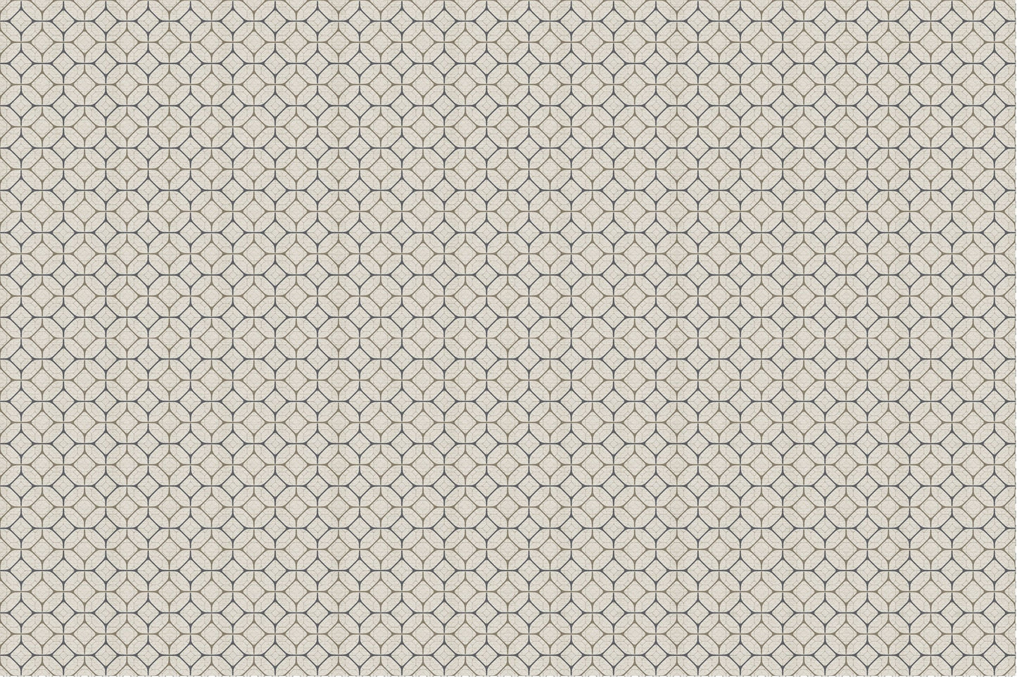 Taupe Tiled Geometric Ogee Murals MG1721
