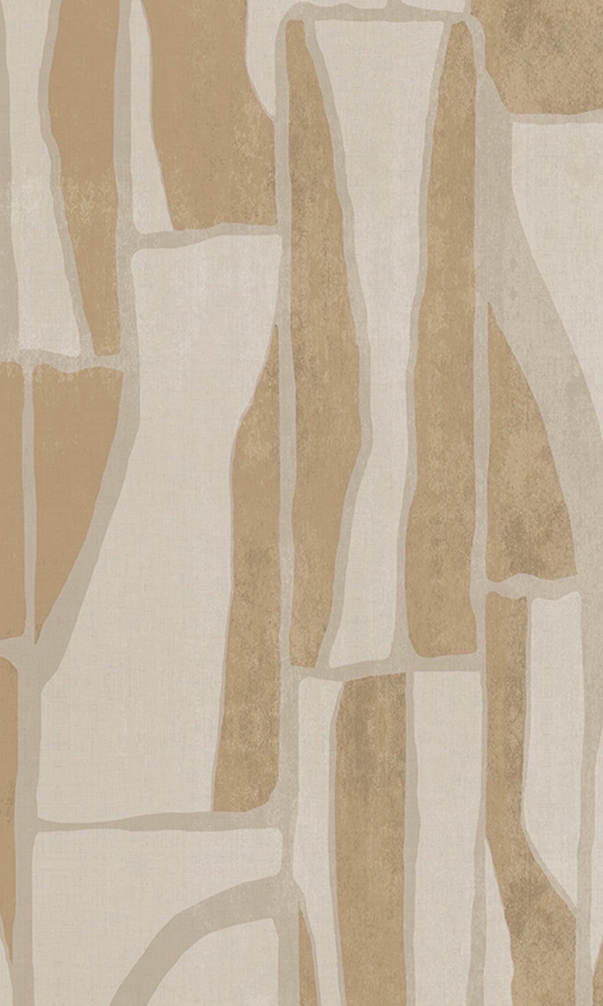 Taupe Abstract Geometric Collage Murals MG1726