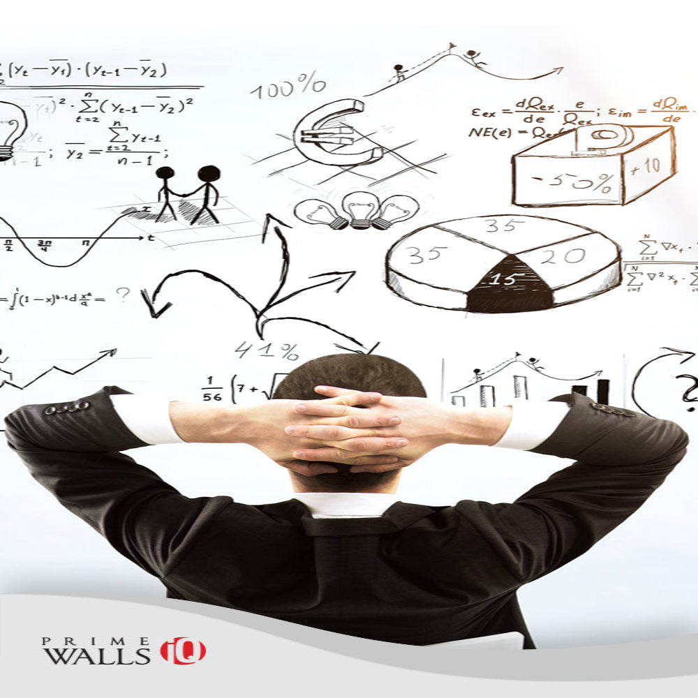WALLS IQ Dry Erase High Gloss Wallcovering