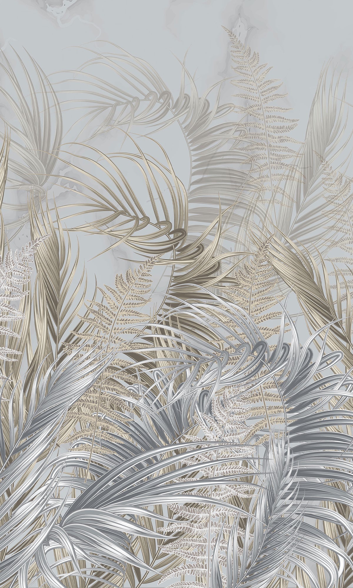 Swaying Palm Leaves Murals MA1244