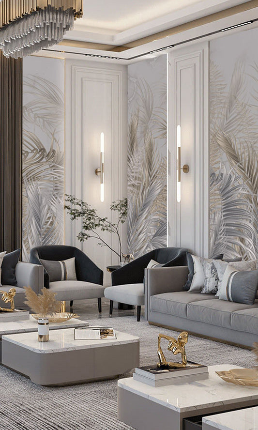 Swaying Palm Leaves Murals MA1244