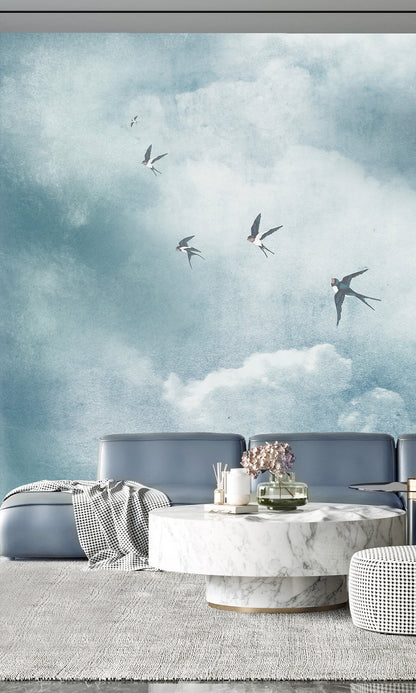 Migratory Swallows Murals MA1587