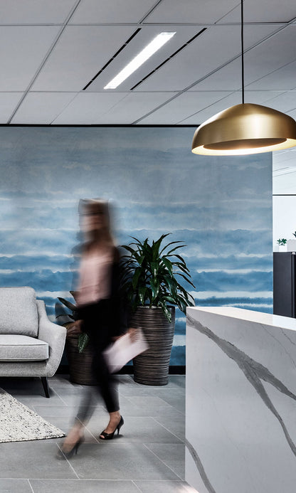 Rolling Abstract Waves Murals MA1624