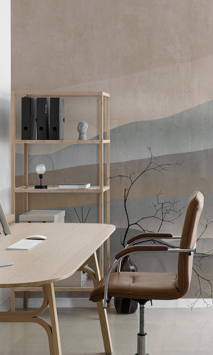 Abstract Mountain Range Murals MA1634