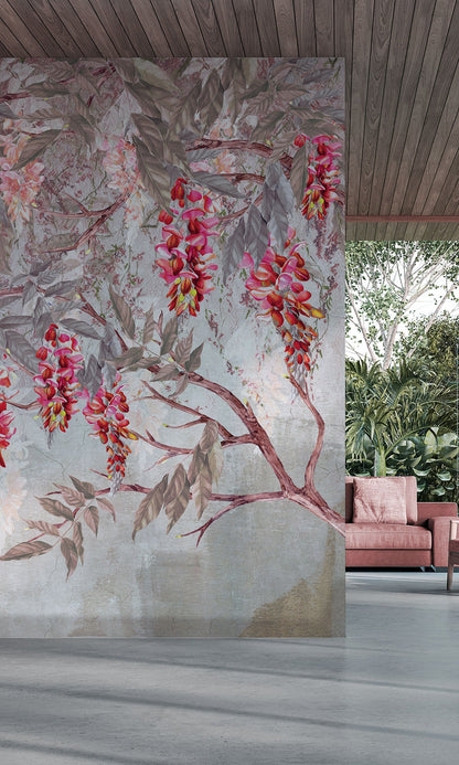 Pink Acacias in Bloom Murals MF1315