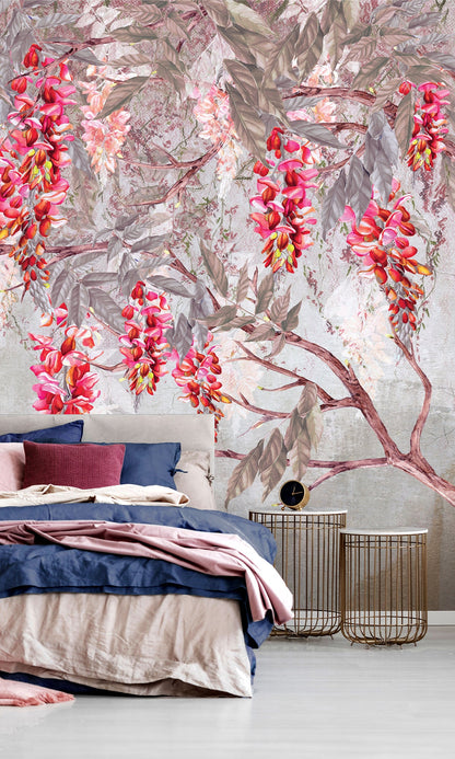 Pink Acacias in Bloom Murals MF1315