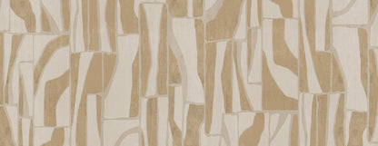 Taupe Abstract Geometric Collage Murals MG1726
