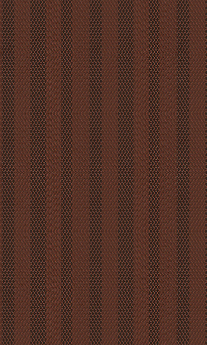 Brown Striped Diamond Lattice Murals MG1736