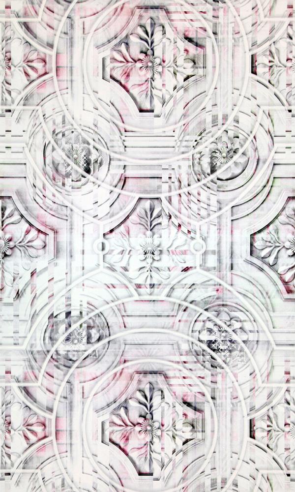Neo Royal Digital Floral Tiles Wallpaper 218629