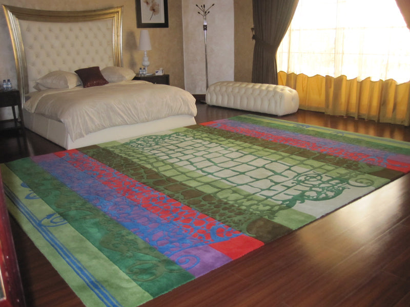 Hand Tufted Bedroom Carpet 0018