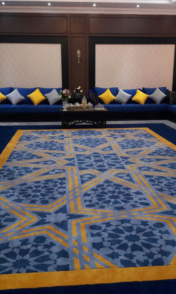 Hand Tufted Majlis Carpet 0011