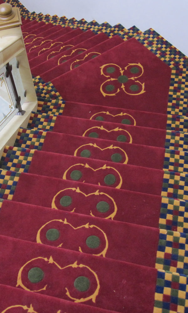 Hand Tufted Stairs Carpet 0012