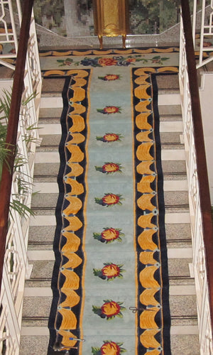 Hand Tufted Stairs Carpet 0013
